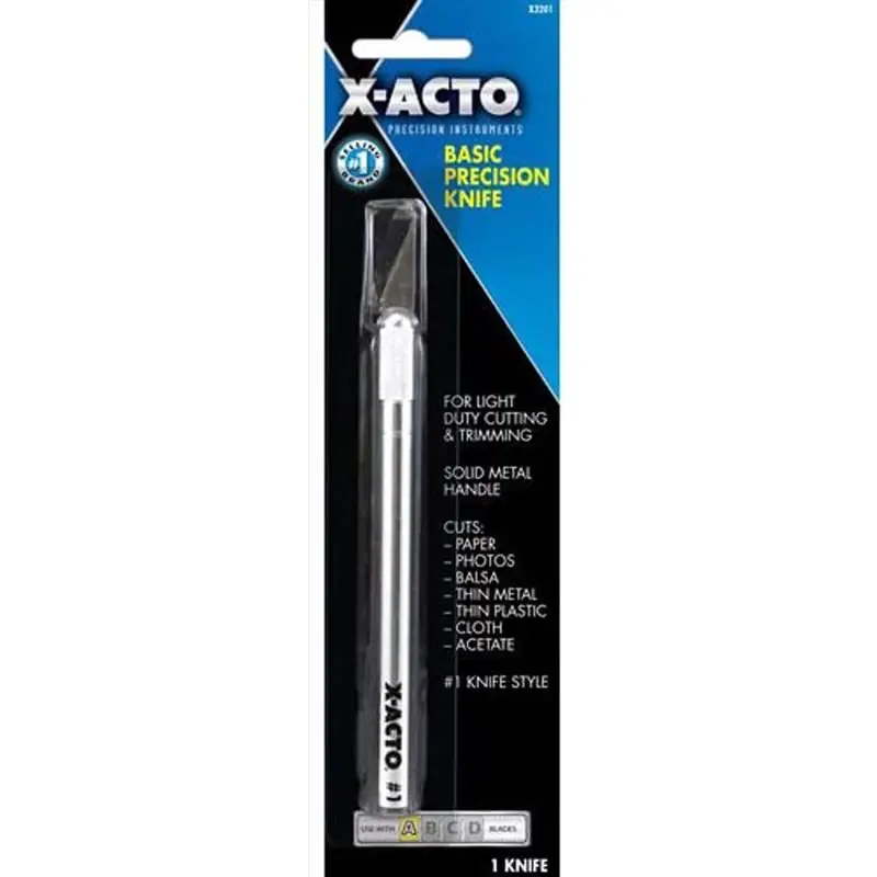 X-Acto 9 In. 1 Precision Knife Silver 1 Pk