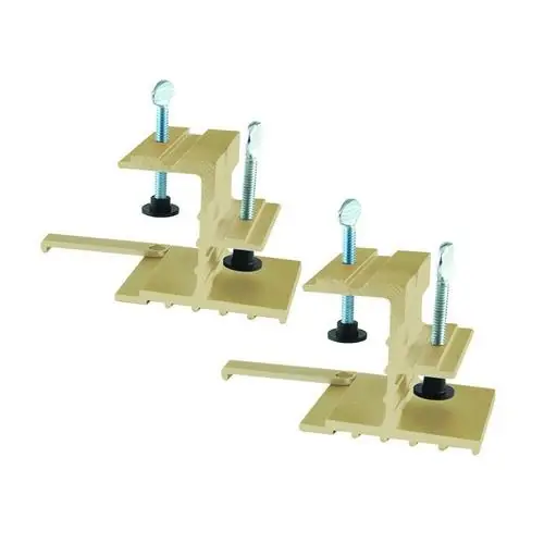 General 2 In. X - In. D Adjustable Joint N‘ Clamp Kit 2 Pk