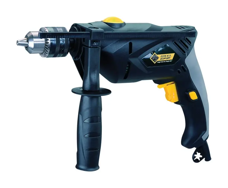 6 Amps 1/2 In. Keyed Corded Hammer Drill With 2800 Rpm Speed