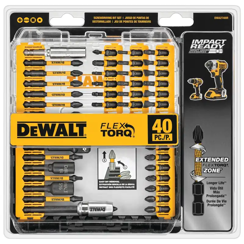 40-Pc. Screw Driving Impact Ready Set