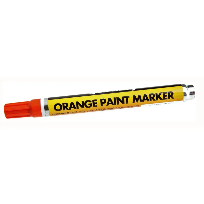 Forney Orange Valve Tip Paint Marker 1 Pk