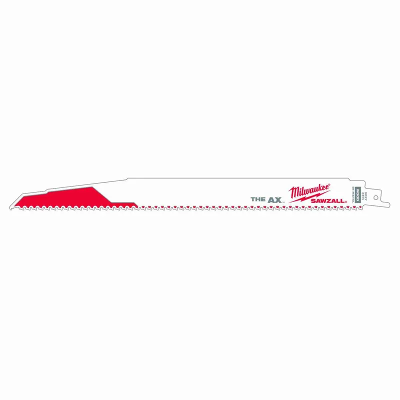 Milwaukee The Ax Sawzall 12 In. Bi-Metal Reciprocating Saw Blade 5 TPI 1 Pk