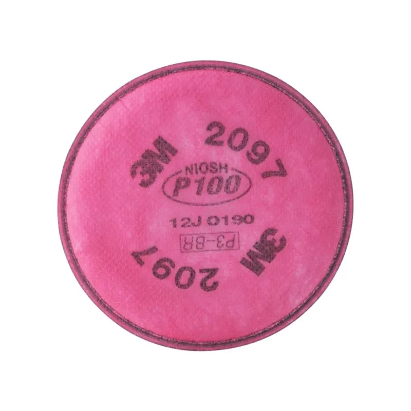 3M P100 Respirator Mask Replacement Filter Pink 2 Pc
