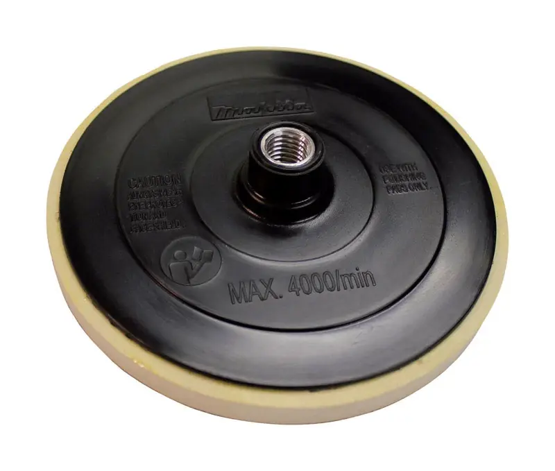 7 In. Rubber Backing Pad With 5/8 In. Arbor For Sanders And Polishers