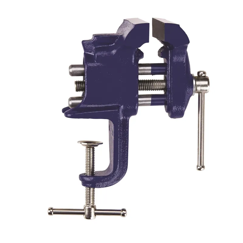 3 Inch Heavy-duty Clamp-on Vise With Steel Construction