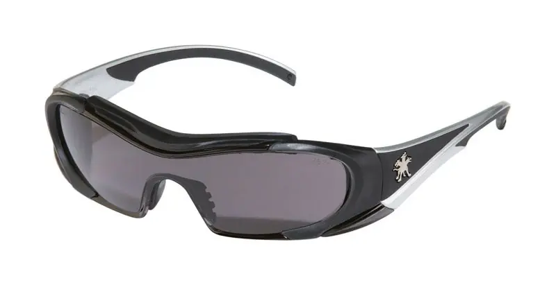 Safety Works Hellion Anti-Fog Safety Glasses Gray Lens Black Frame 1 Pc