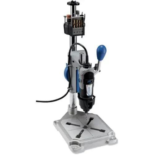 220-01 Electric Rotary Tool Workstation Drill Press With Articulating Tool Holder