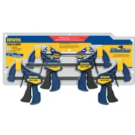 Quick Grip 6-piece Clamping Set For Woodworking And Diy Projects