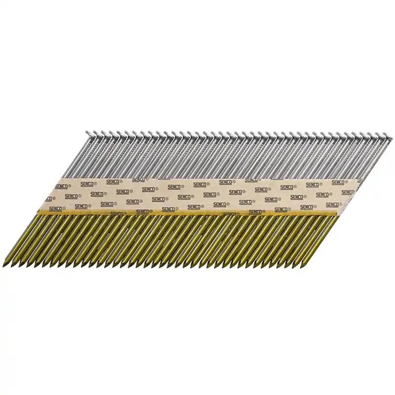 Senco ProHead 3-1/4 In. L X 16 Ga. Angled Strip Bright Framing Nails 34 Deg 500 Pk