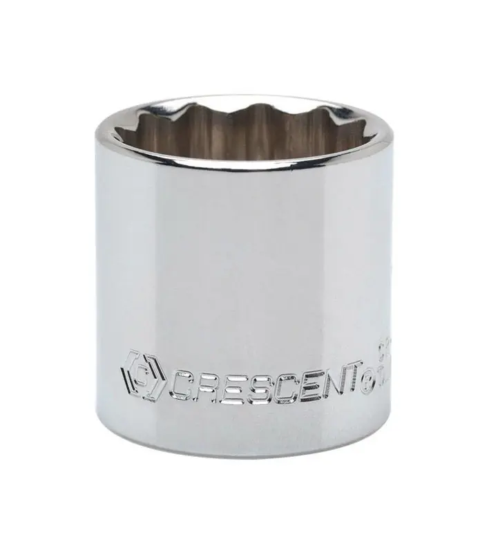3/8 In. Drive Sae 12 Point Standard Socket - Chrome Vanadium Alloy Steel