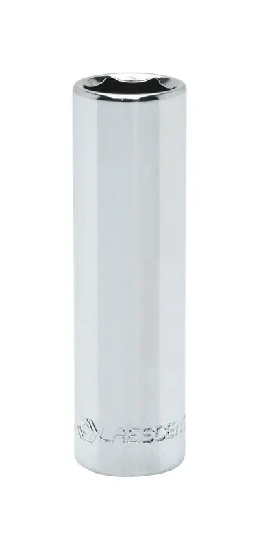 5 Mm X 1/4 In. Drive Metric 6 Point Deep Socket - Chrome Vanadium Steel
