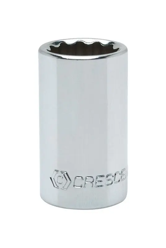 13/16 In. X 1/2 In. Drive Sae 12 Point Standard Socket - Chrome Vanadium Steel