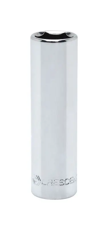 7/32 In. X 1/4 In. Drive Sae 6 Point Deep Socket - Chrome Vanadium Steel