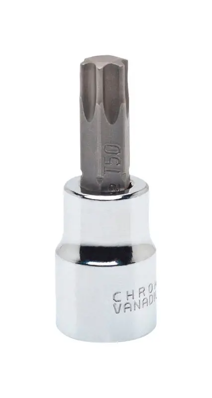 T-10 Sizes X 1/4 In. Drive 6 Point Standard Torx Bit Socket