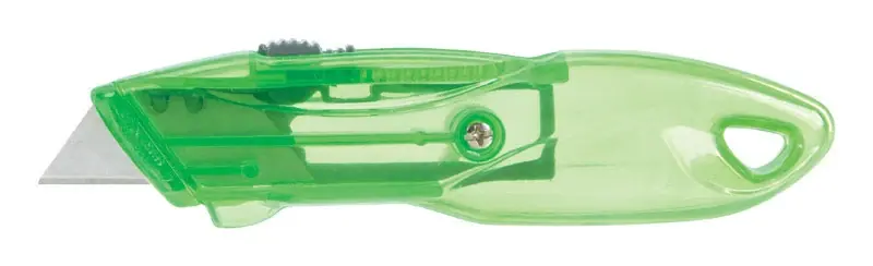Home Plus Retractable Utility Knife Green 1 Pc
