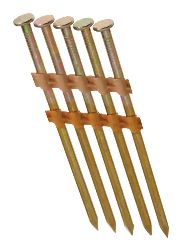 Grip-Rite 2-3/8 In. L X 12 Ga. Angled Strip Electro Galvanized Framing Nails 21 Deg 5000 Pk