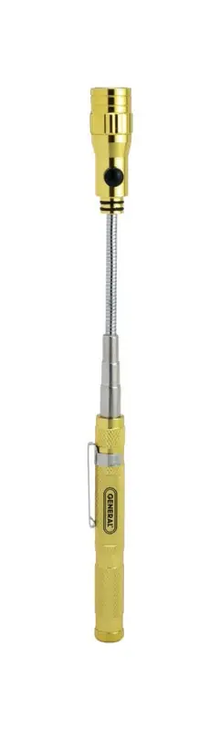 14 In. Yellow Magnetic Pick-up Tool With 3 Lb. Pull Capacity