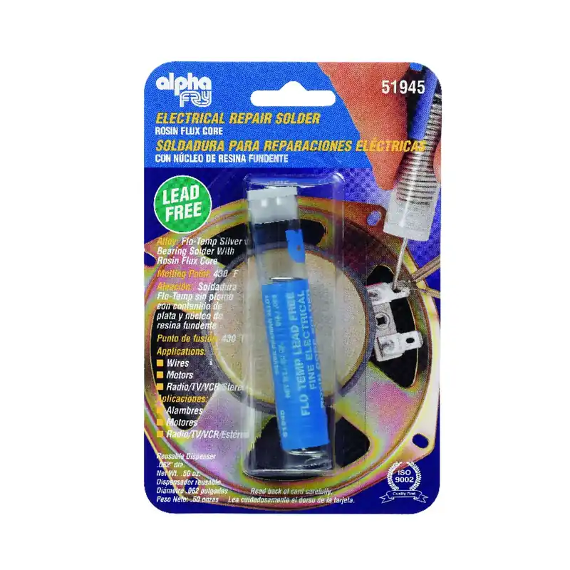 Lead-Free Electrical Solder, 5-oz., .062-Diameter