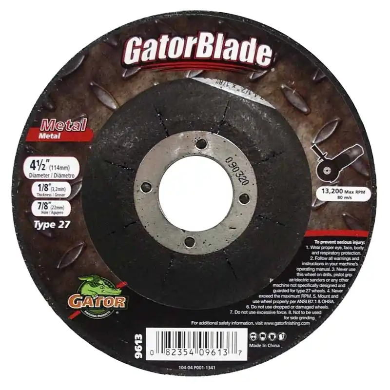 Type 27 4-1/2 In. X 1/8 In. X 7/8 In. Metal Cut-off Wheel