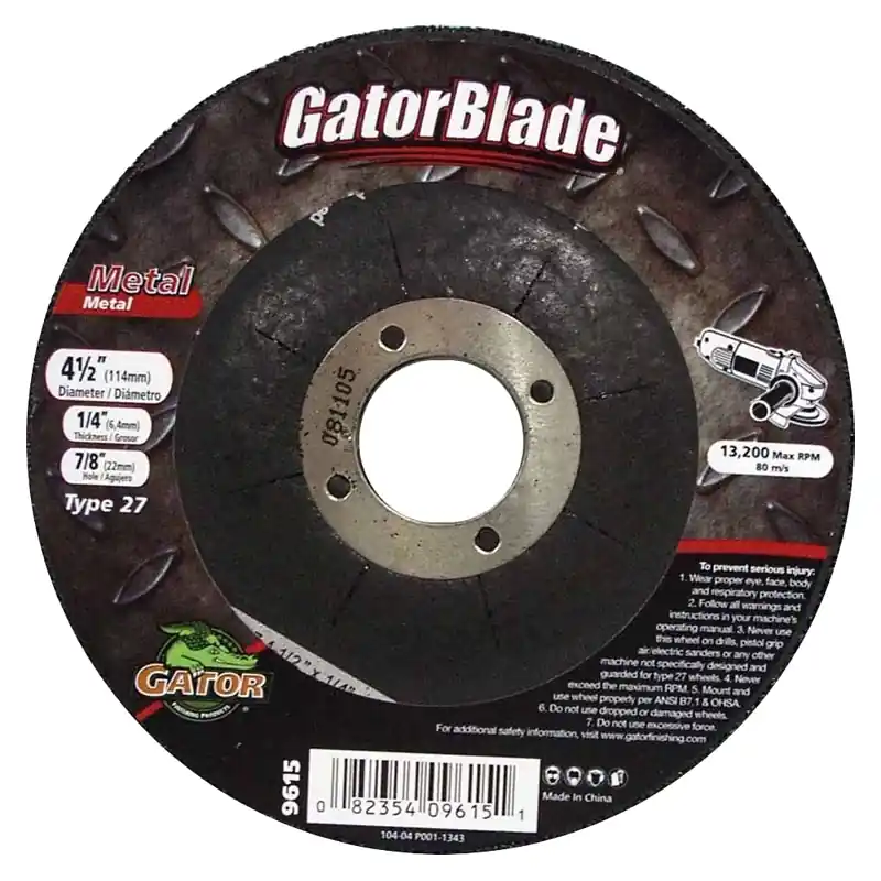 Type 27 4-1/2 In. X 1/4 In. X 7/8 In. Metal Cut-off Wheel