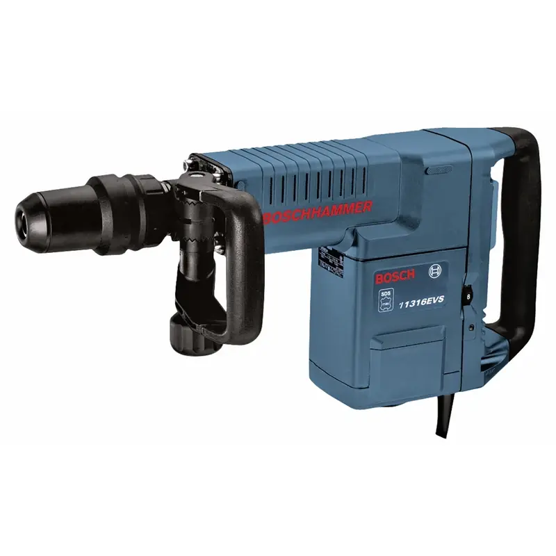 14 Amp Corded Sds-max Demolition Hammer With Carrying Case And Auxiliary Handle