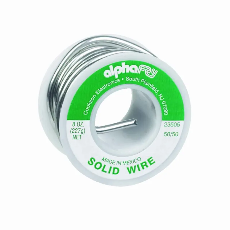 Leaded General-Purpose Solder, .125-In., 8-oz.