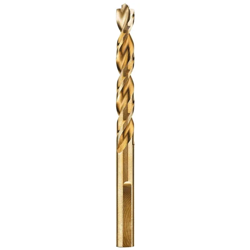 DEWALT DWA1213 13/64‑in Cobalt Drill Bit – Parabolic Flute, 3‑Flat Shank, 3‑5/8‑in Length
