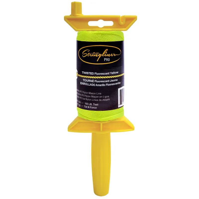 Twisted Mason‘s Line And Reel 270 Ft. Yellow - Durable Nylon