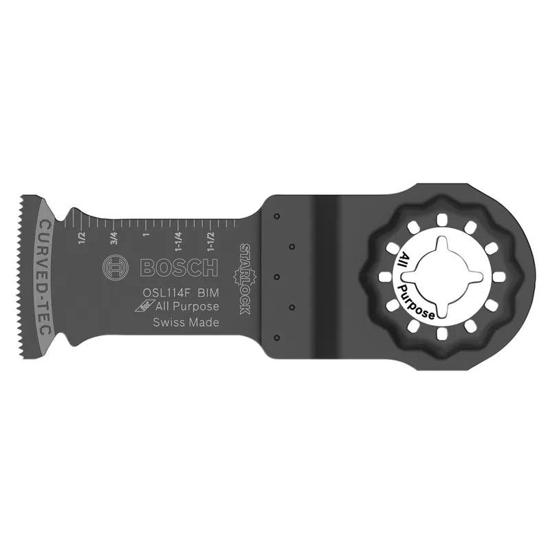 Bosch Starlock 1-1/4 In. X 4 In. L Bi-Metal Plunge Blade 1 Pk