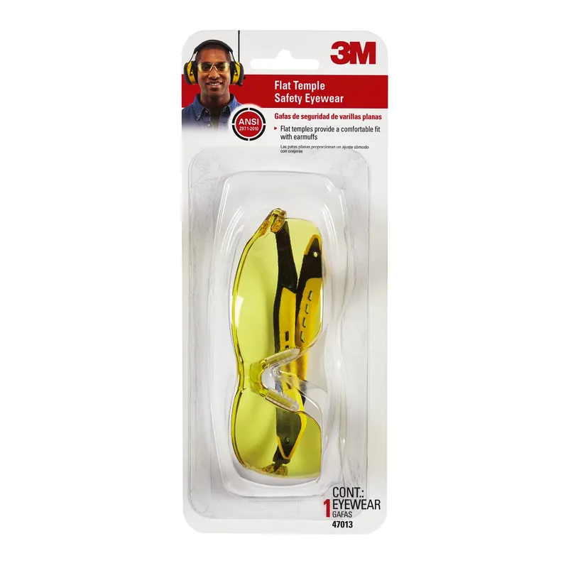 Safety Glasses, Black/Yellow