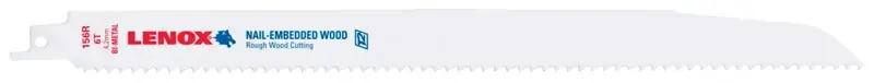 Lenox LUMBERWOLF 12 In. Bi-Metal Reciprocating Saw Blade 6 TPI 1 Blade