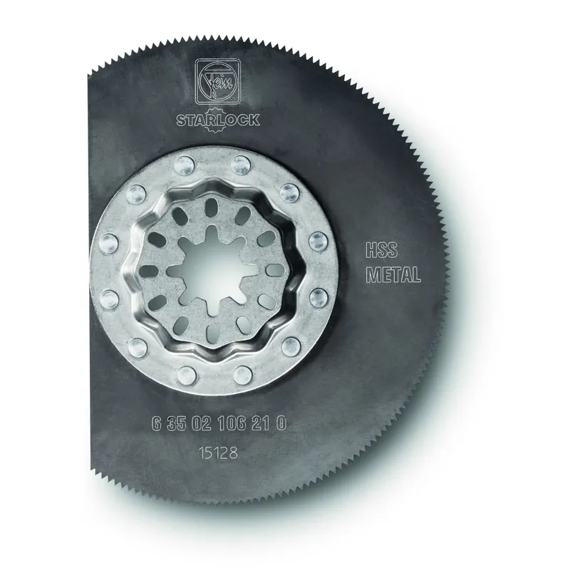 Fein Starlock 3-3/8 In. X 3-3/8 In. L High Speed Steel Segment Saw Blade 1 Pk