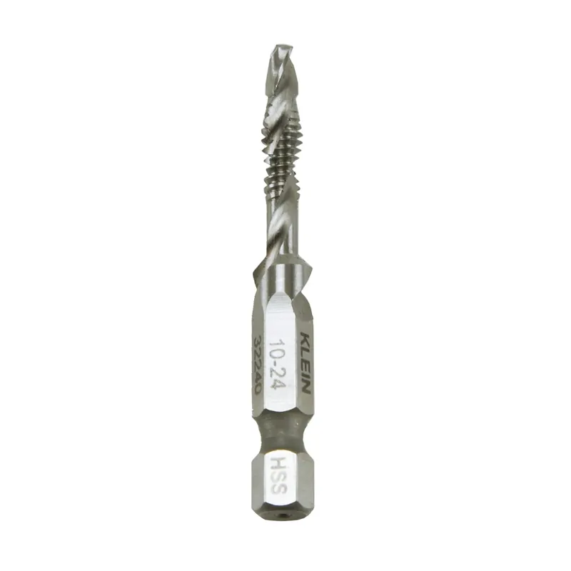 High Speed Steel Drill Tap 10-24 For Multi-material Drilling