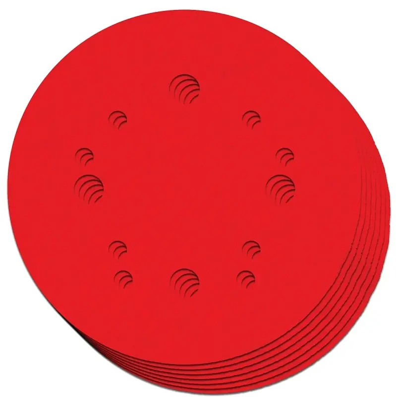 Diablo 5 In. Ceramic Blend Hook And Lock Sanding Disc Assorted Grit Assorted 7 Pc