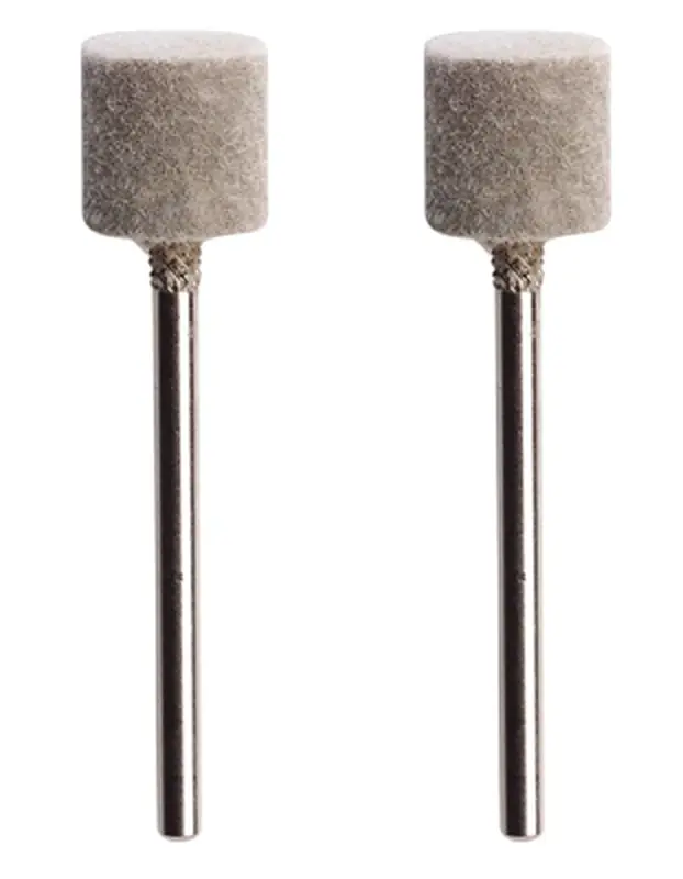 Dremel 1/2 In. X 3 In. L Silicone Carbide Abrasive Polishing Wheel 2 Pk