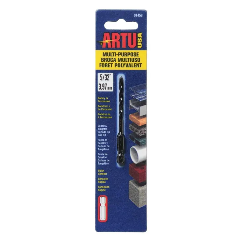 5/32 In. Tungsten Carbide Tipped Quick-connect Drill Bit 3-1/8 In. Length