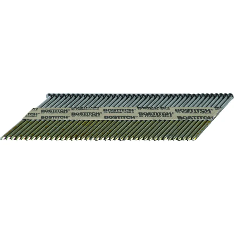 Bostitch 3 In. L X 15 Ga. Angled Strip Coated Framing Nails 33 Deg 2,500 Pk