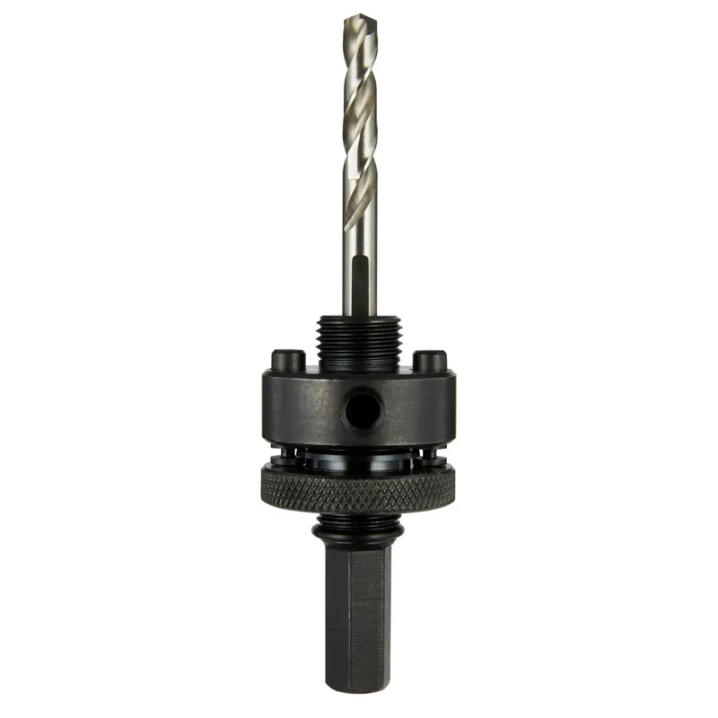 Milwaukee Hardened Steel Basic 1-5/8 In. L X 3/8 In. D Hole Saw Arbor Arbor Included