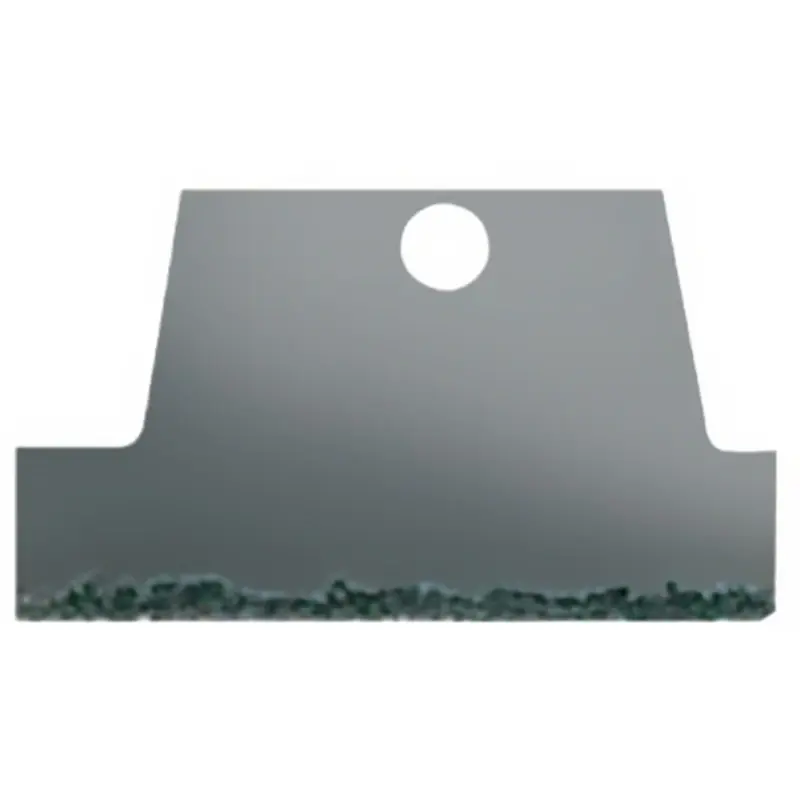 Allway 6 In. H X 2 In. W Carbide Grit Grout Removal Tool Blade 2 Pk