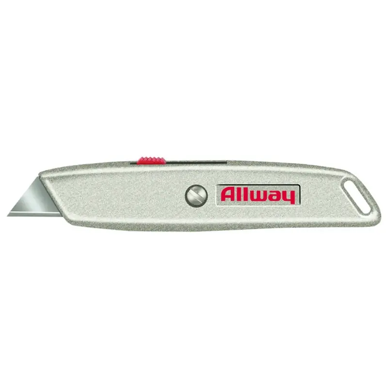 Allway 6 In. Utility Knife Silver 1 Pk