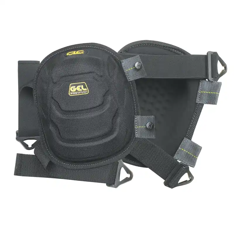 Gel-tek Polyurethane Contour Fit Flooring Kneepads - 7.37 In. L X 5.5 In. W