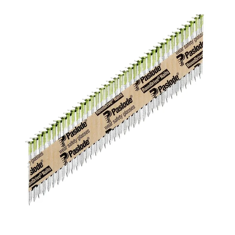 Paslode RounDrive 2 In. L Angled Strip Hot-Dip Galvanized Framing Nails 30 Deg 2000 Pk