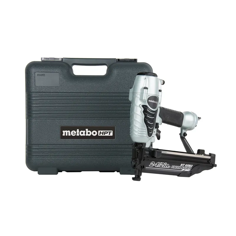 16-gauge 2-1/2 In. Pneumatic Finish Nailer With Air Duster And Accessories