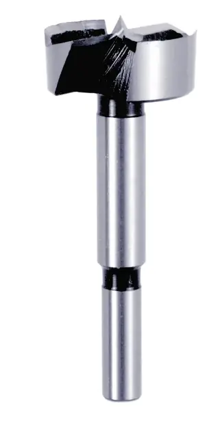 1-3/8 In. X 3-1/2 In. High Speed Steel Forstner Drill Bit Round Shank
