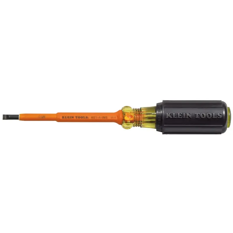 3/16 Inch Insulated Cabinet Screwdriver With Cushion Grip Handle