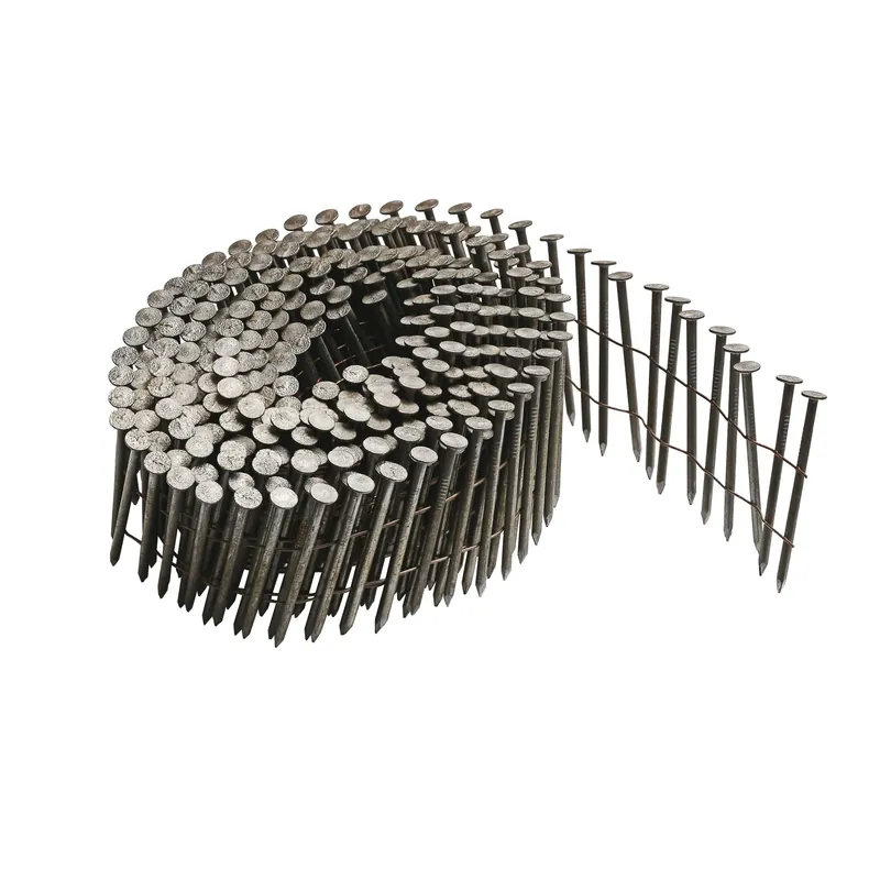 Bostitch 1-1/4 In. L X 11 Ga. Angled Coil Stainless Steel Nails 15 Deg 1800 Pk