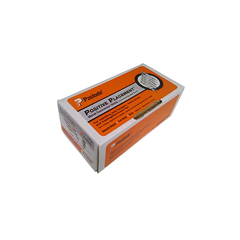Paslode Positive Placement 2-1/2 In. L Straight Strip Galvanized Metal Connector Nails 2,000 Pk