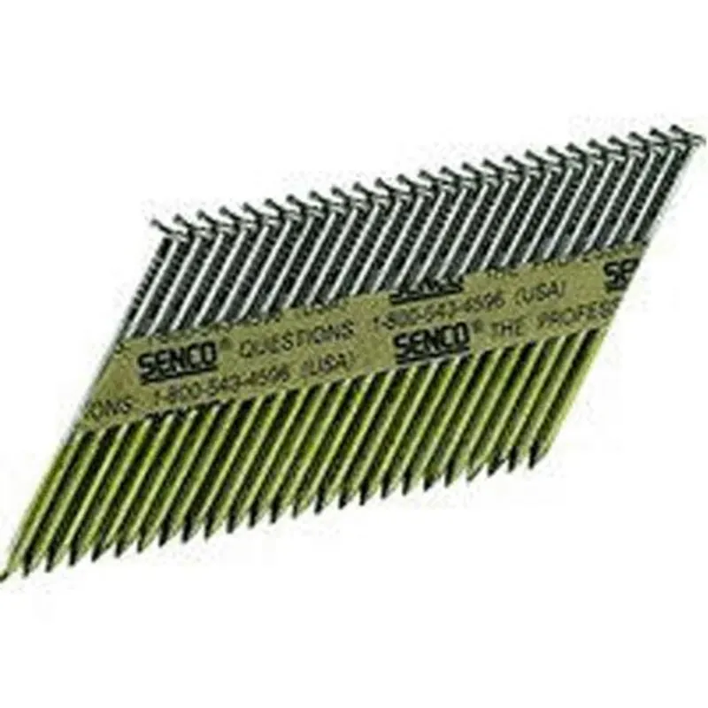 Senco 3-1/2 In. L X 16 Ga. Angled Strip Hot-Dip Galvanized Framing Nails 34 Deg 2,000 Pk