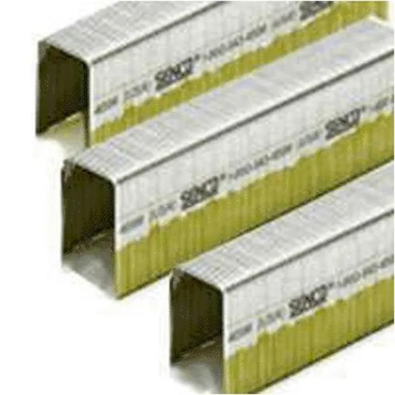 Senco 7/16 In. W X 1-1/2 In. L Stainless Steel Stainless Steel Wire Staples 16 Ga. 3000 Pk