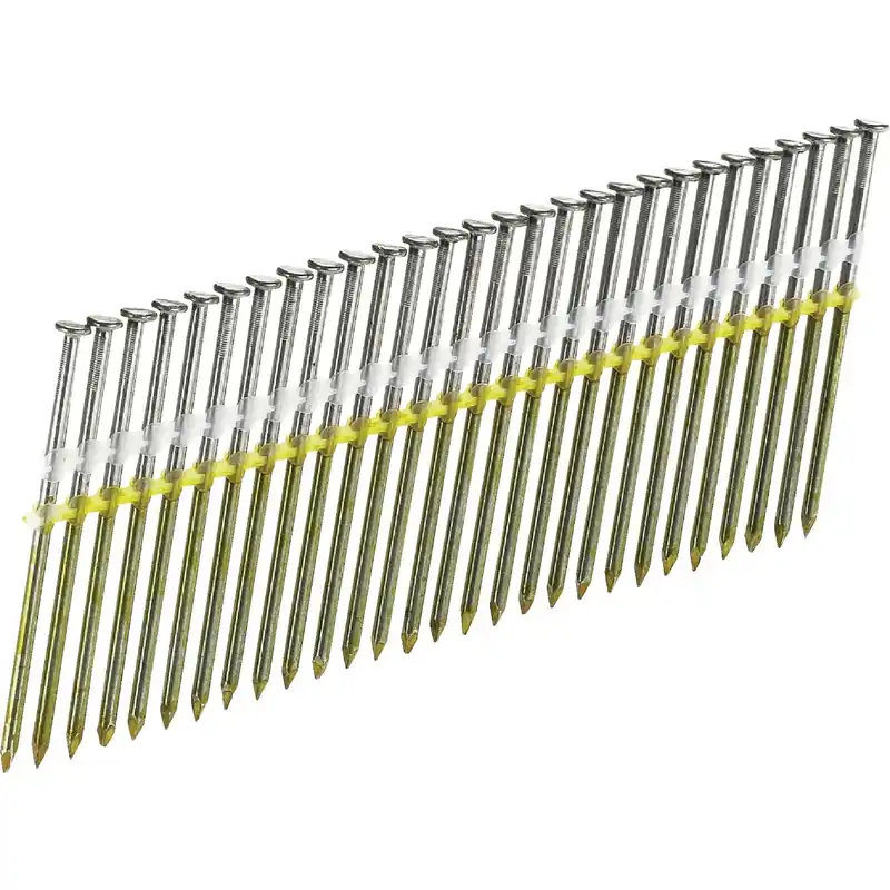 Senco 3-1/2 In. L X 16 Ga. Angled Strip Bright Framing Nails 20 Deg 4000 Pk
